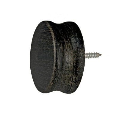 Menagerie Stylized End Cap  Bronze Black